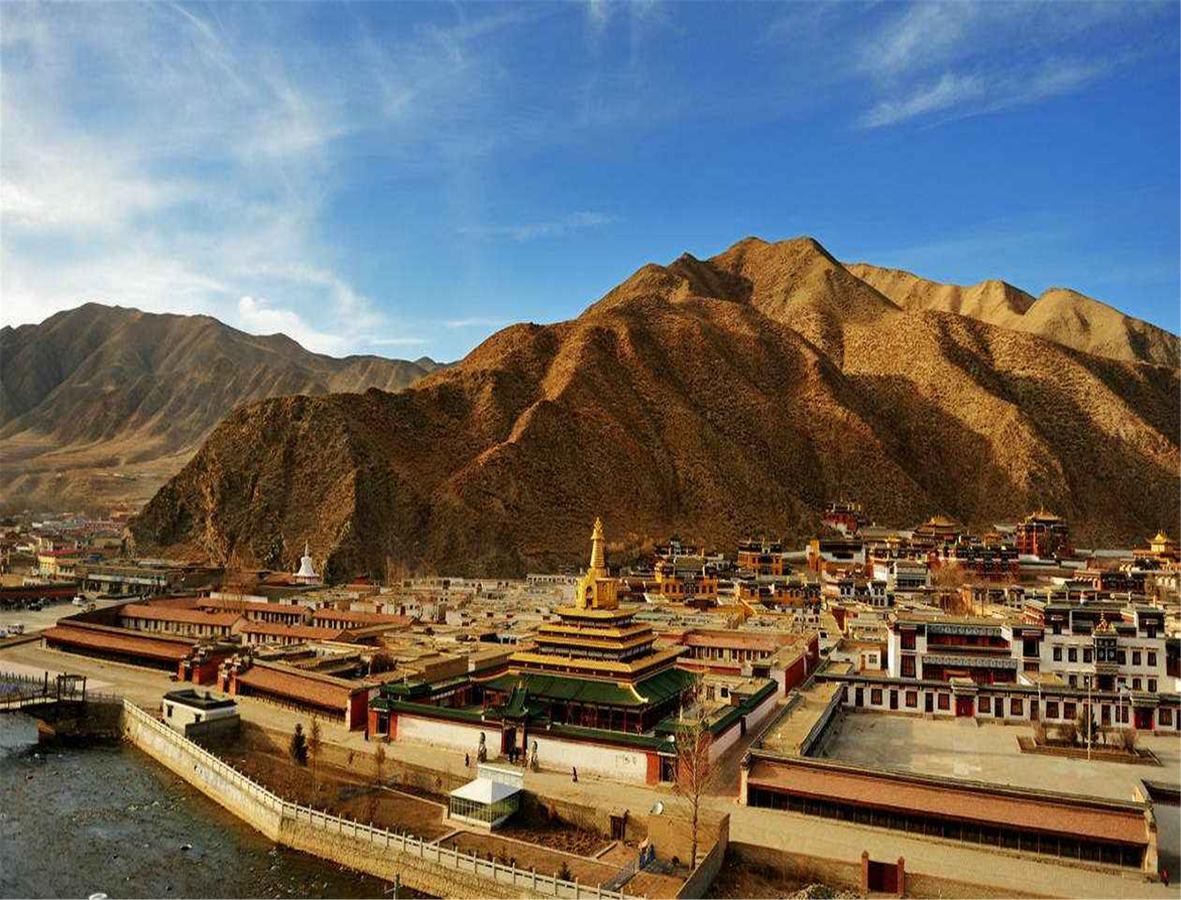 Xiahe Labrang Wangfu Hotel Esterno foto